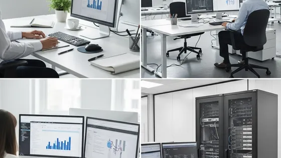 A research workstation prepared for a reproducible analysis workflow.